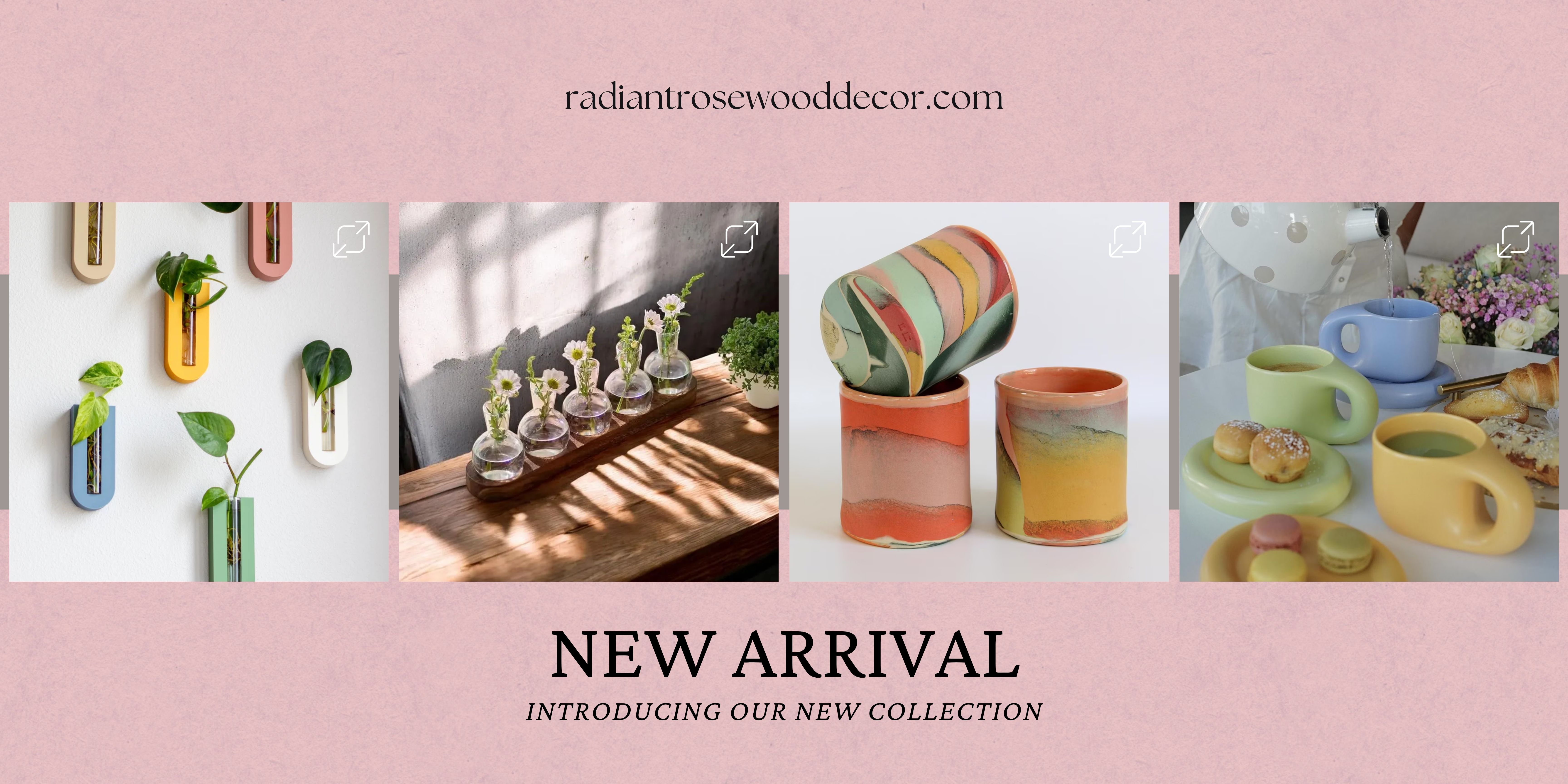 radiantrosewooddecor banner